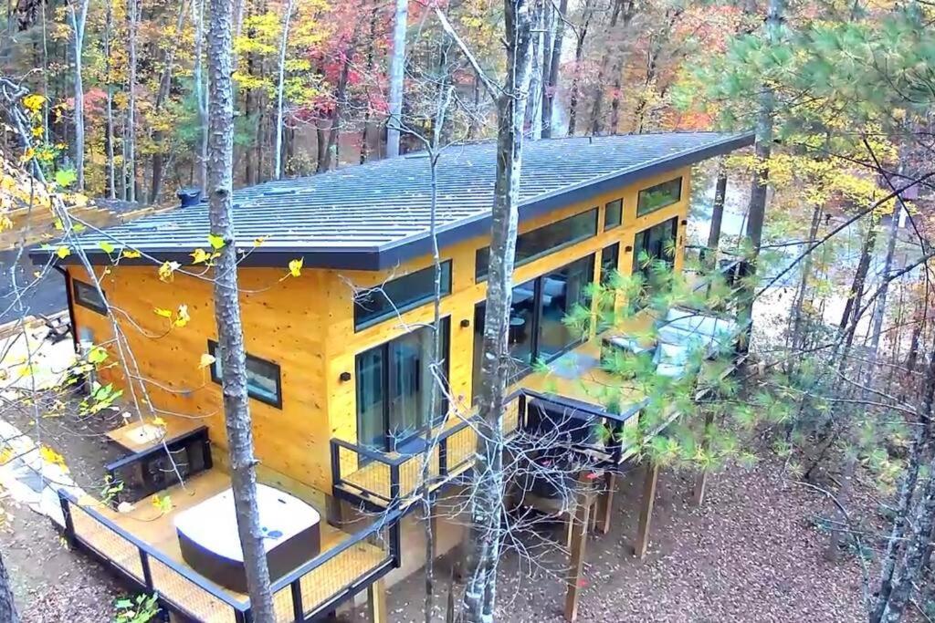 Вілла Modern Mountain Getaway With Hot Tub, Fire Pit Sautee Nacoochee Екстер'єр фото